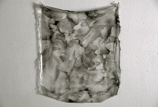 Smoke Piece, 2002-2003 acrylic paint, 12"x8" approx.
