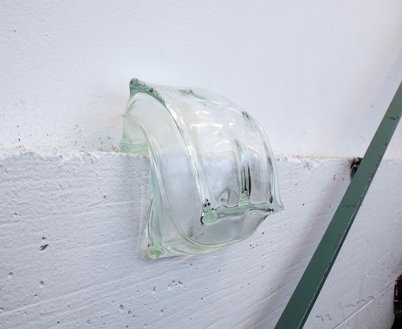 Terragni Pieces melted glass block