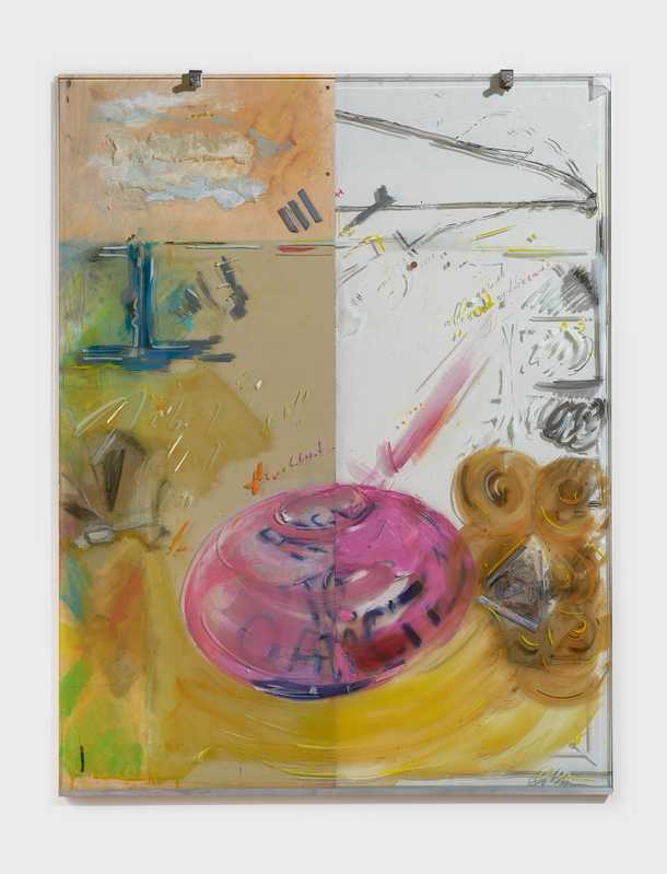 *Right to Opacity ( for Glissant)*, 2025; paint chalk and marker on wood plastic and glass, wire, lead, paper and assemblage; 52x40x3 inches. Photography by Brica Wilcox. Framing thanks to Paradise Framing, LA.